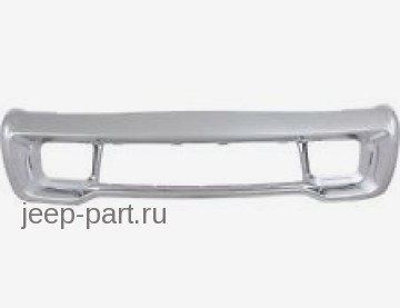 Вставка в передний бампер хром Jeep Grand Cherokee WK2
