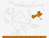 Кронштейн крепления фары левый Jeep Grand Cherokee WK2 2010-2012
