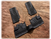 Комплект резиновых ковриков Jeep Wrangler Unlimited JK 4D