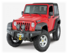 Бампер передний под лебедку AEV без дуги Jeep Wrangler JK 2-4D