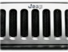 Вставки в решетку радиатора черные  Jeep Wrangler JK 2-4D 