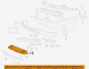 Дефлектор воздушный (под бампером) Grand Cherokee WK2 2010-2012